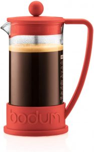 Cafetera Bodum roja
